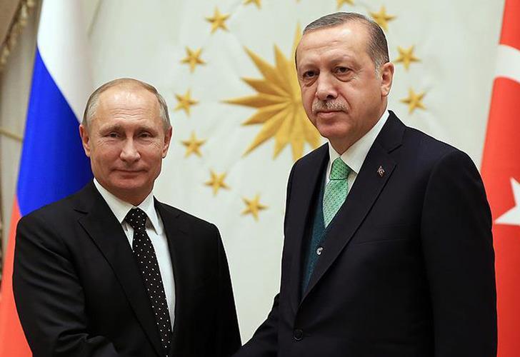 Son Dakika: Cumhurbaşkanı Erdoğan, Putin'le görüştü