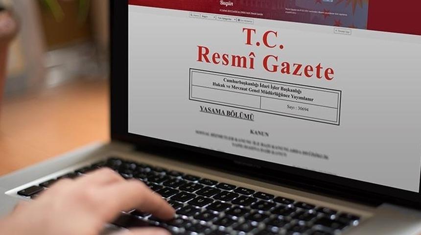 Ceza infaz kanununda değişiklik yapan kanun Resmi Gazete'de