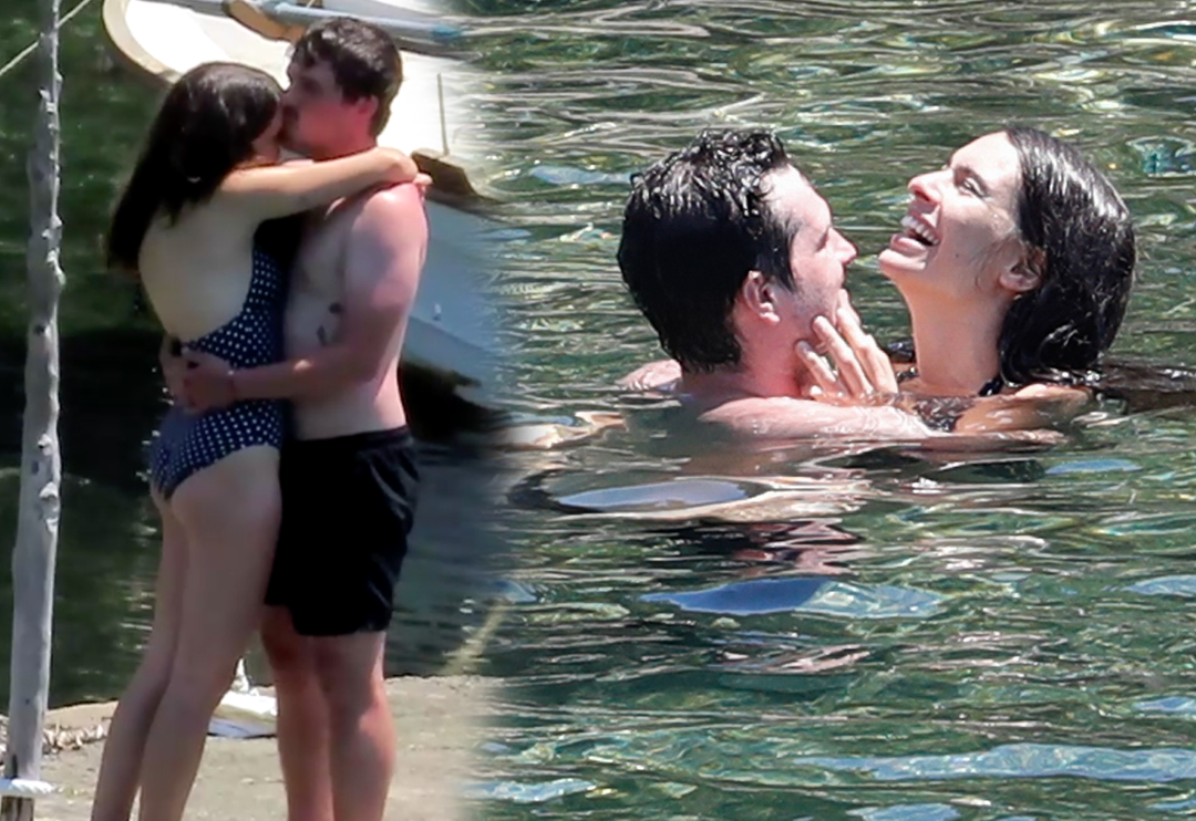 Denizde aşk! Josh Hutcherson sevgilisini &ouml;pmeye doyamadı