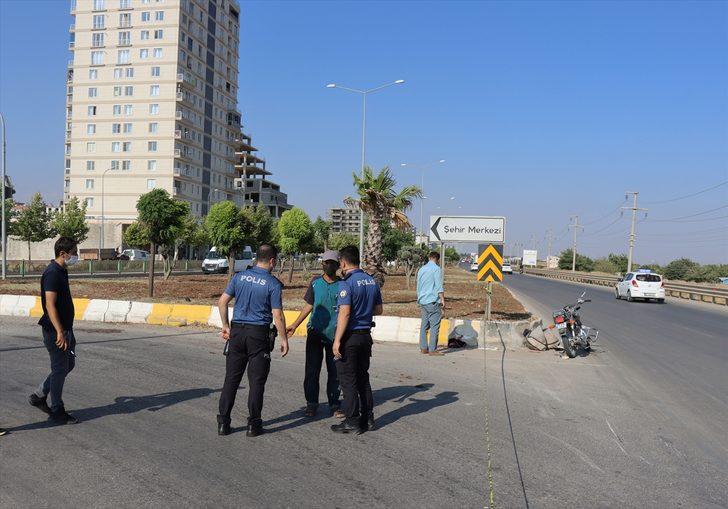 Kilis'te bir kişinin öldüğü motosiklet kazası güvenlik kamerasında G1