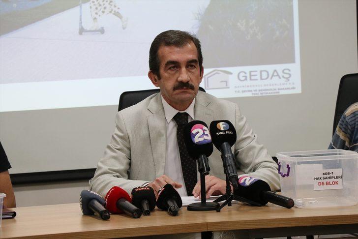 Elazığ'da 763 deprem konutu için kura çekildi G1