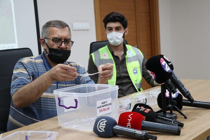 Elazığ'da 763 deprem konutu için kura çekildi G3