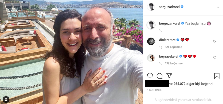 Bergüzar Korel'den hamilelik pozu! Karnı burnunda ilk paylaşımını yaptı... G4