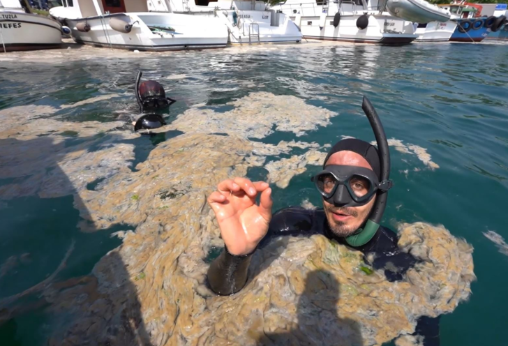 Marmara'da müsilaja daldı, denizin üstü de altı da içleri acıttı!  G5
