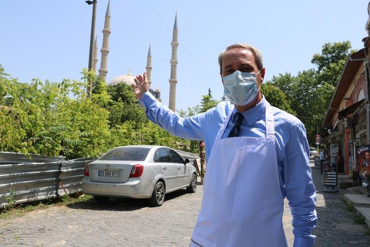 Cumhurbaşkanı Erdoğan müjdeyi verdi! Selimiye Cami Meydanı restore edilecek G5