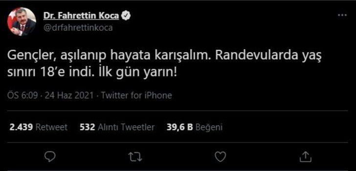 25 Haziran 2021 koronavirüs tablosu açıklandı mı? Günlük vaka sayısı kaç oldu? G5