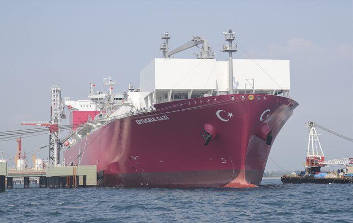 Enerji ve Tabii Kaynaklar Bakanı Dönmez, Ertuğrul Gazi gemisini tanıttı: G5