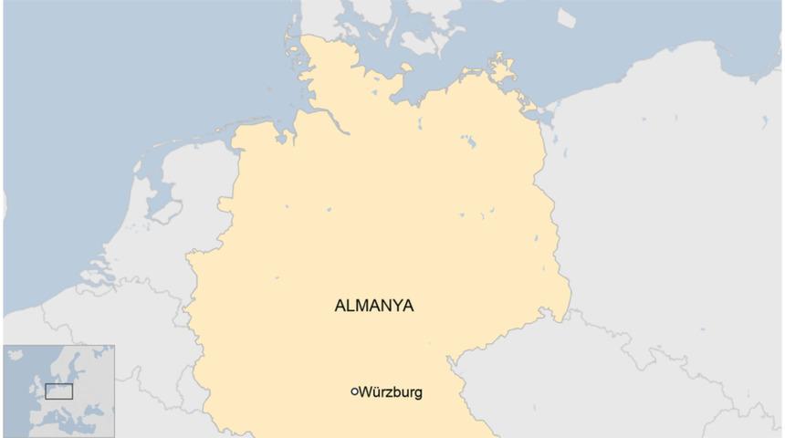 Almanya'da bı&ccedil;aklı saldırı: W&uuml;rzburg'daki saldırıda en az 3 kişi &ouml;ld&uuml;, bir&ccedil;ok yaralı var