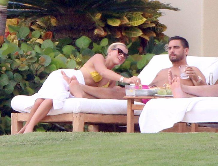 Sofia Richie ve seks bağımlısı sevgilisi Scott Disick tatilde G5