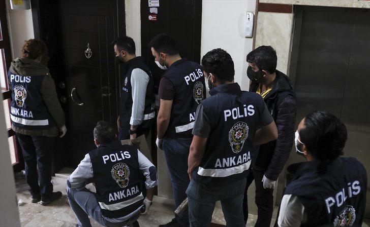 Ankara'da şafak vakti düzenlenen uyuşturucu operasyonunda 4 şüpheli gözaltına alındı G1