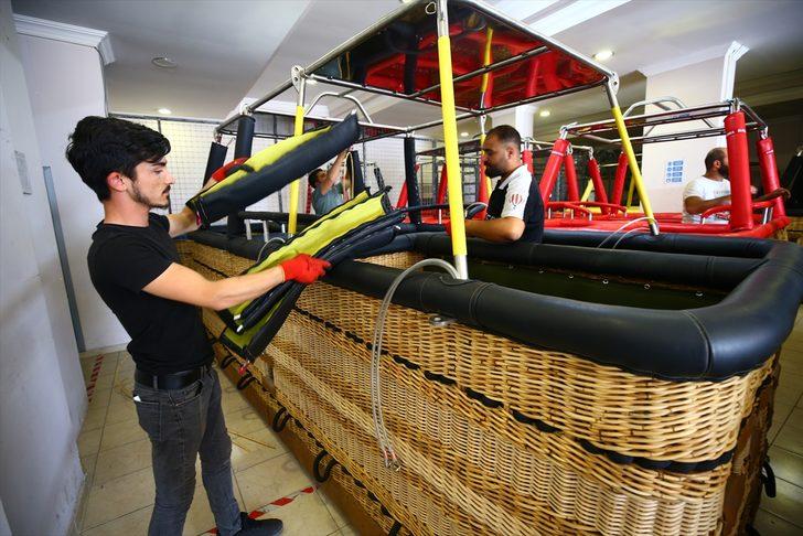 Kapadokya'da üretilen yerli sıcak hava balonu yurt dışından talep ediliyor G3