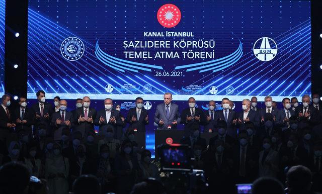 Cumhurbaşkanı Erdoğan, Kanal İstanbul'un maliyetini açıkladı