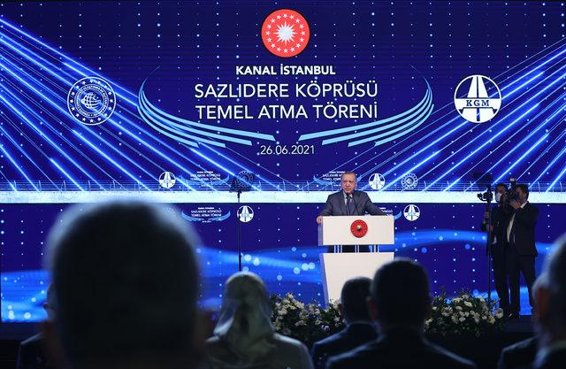 Cumhurbaşkanı Erdoğan, Kanal İstanbul'un maliyetini açıkladı