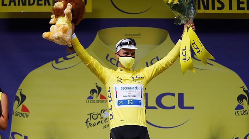 Fransa Bisiklet Turu'nda açılışı Julian Alaphilippe yaptı!