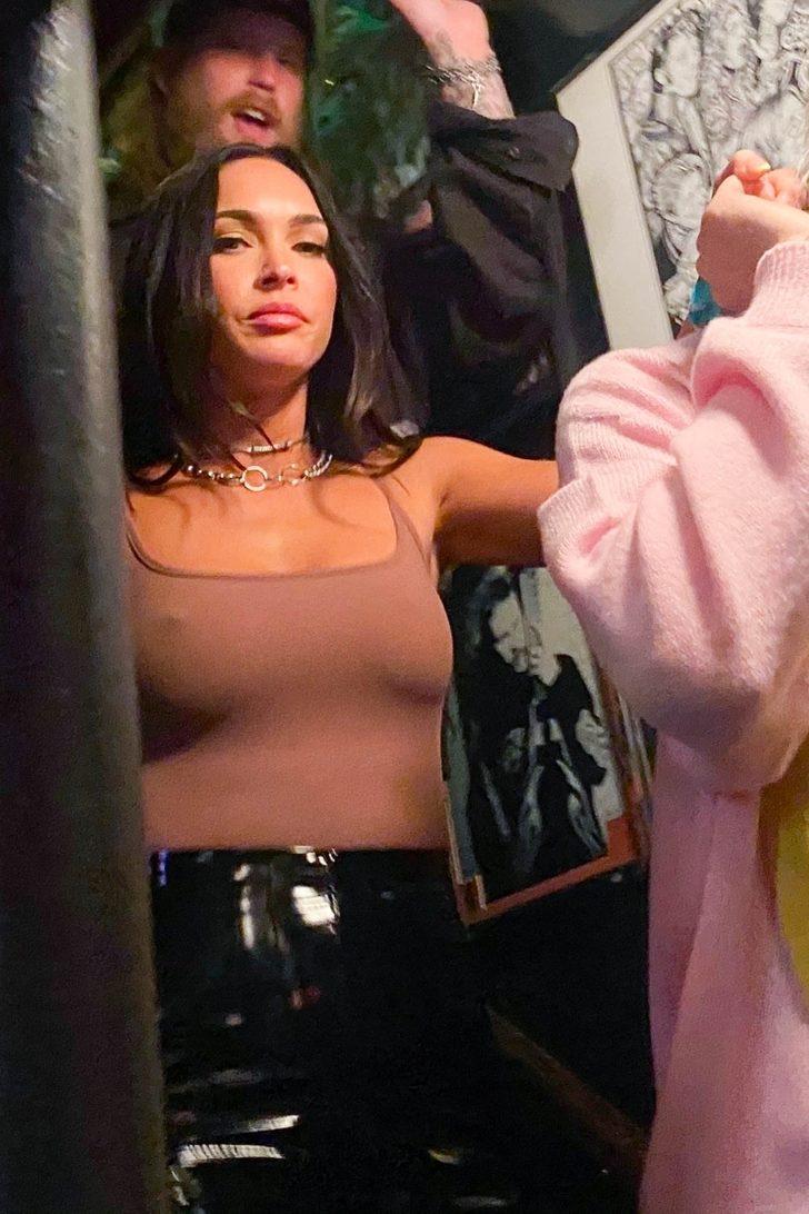 Megan Fox genç sevgilisi Machine Gun Kelly ile gittiği partinin sonunu getiremedi G2