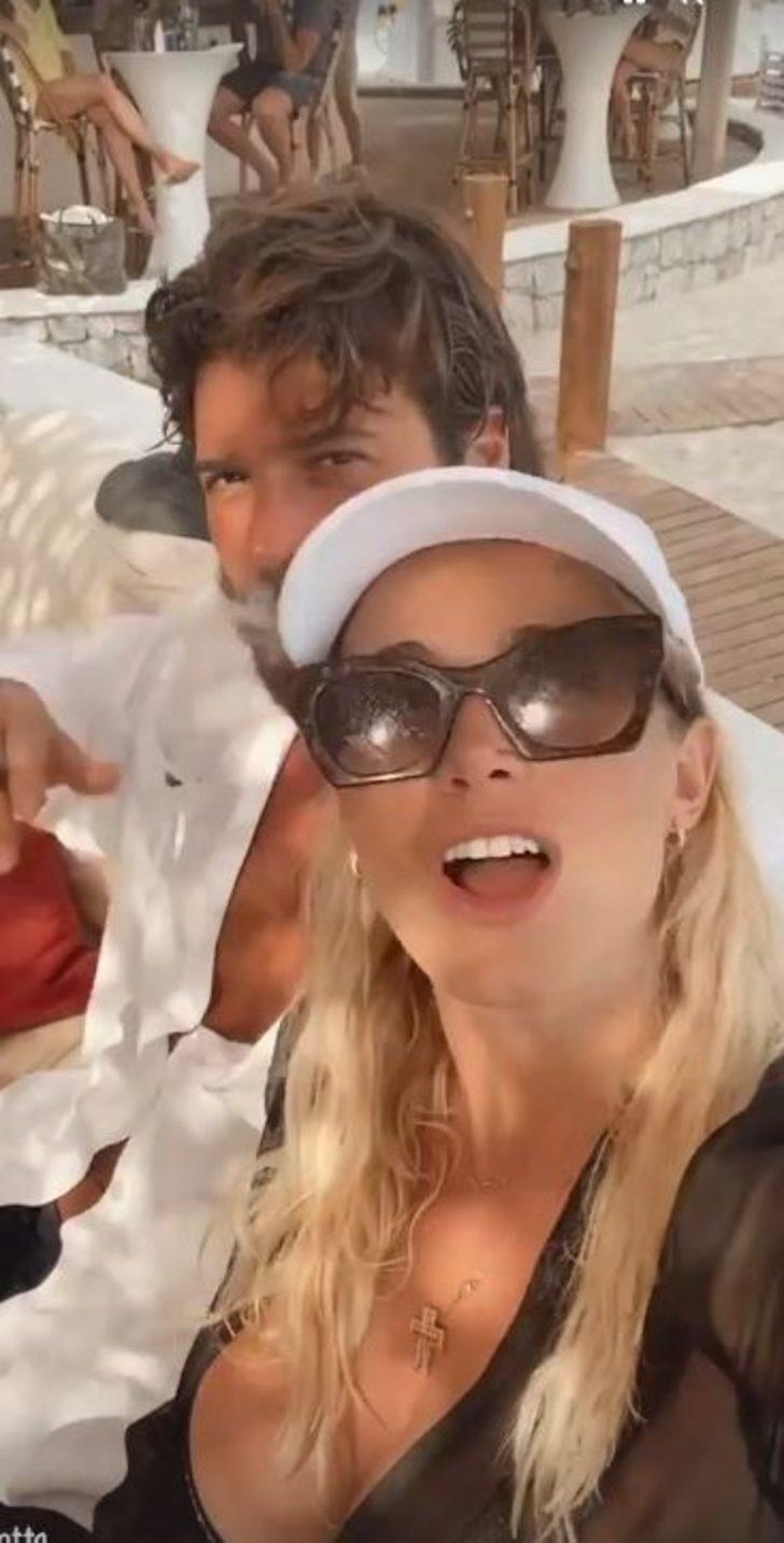 Diletta Leotta ve Can Yaman teknede aşka geldi! Öpücüklere boğdu G2