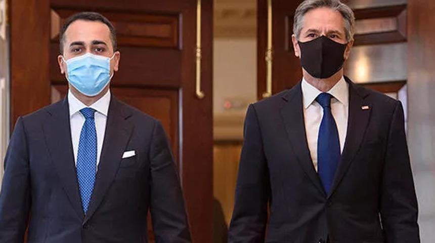 İtalya Dışişleri Bakanı Di Maio, ABD'li mevkidaşı Blinken ile görüştü