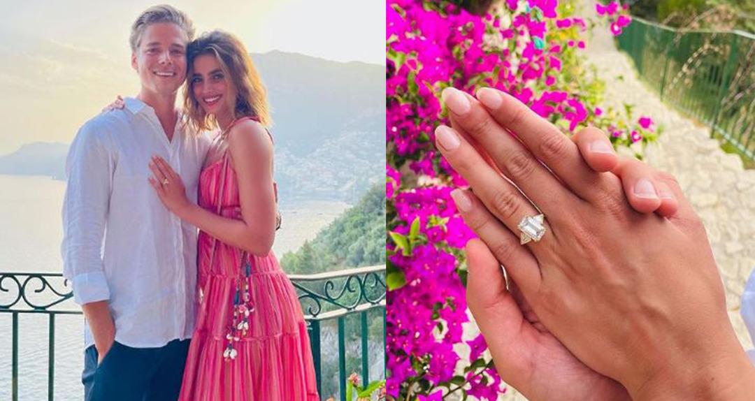 D&uuml;nyaca &uuml;nl&uuml; model Taylor Hill'e Daniel Fryer'dan romantik evlilik teklifi!