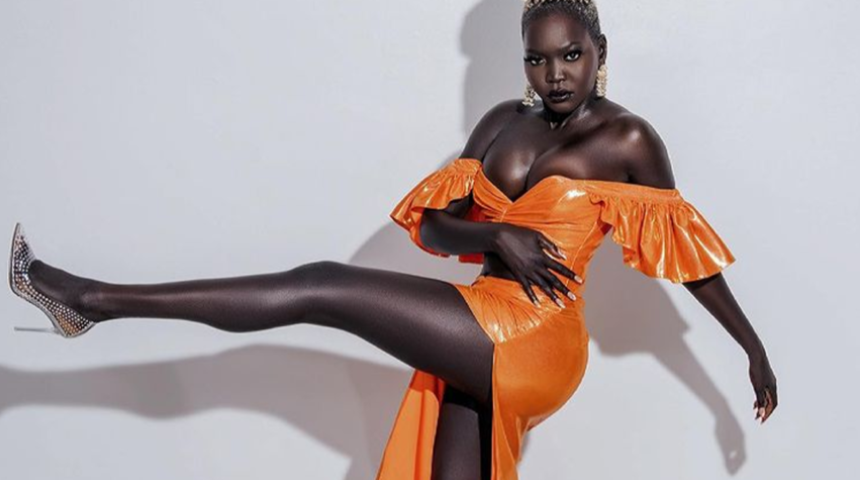 Siyahi manken Nyakim Gatwech hayat hikayesiyle ilham ve cesaret veriyor