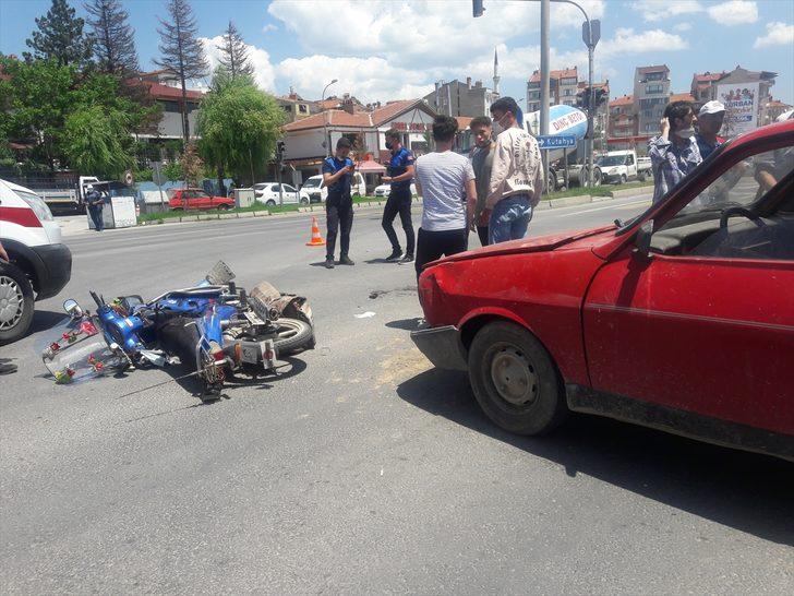 Kütahya'da otomobil ile motosiklet çarpıştı: 1 ölü G2