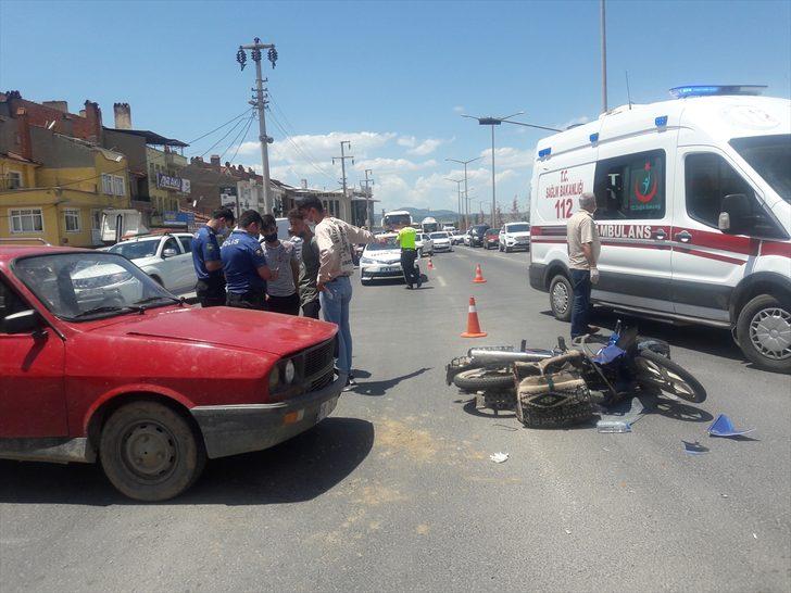 Kütahya'da otomobil ile motosiklet çarpıştı: 1 ölü G3