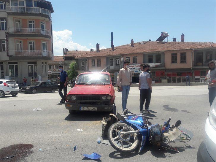 Kütahya'da otomobil ile motosiklet çarpıştı: 1 ölü G4
