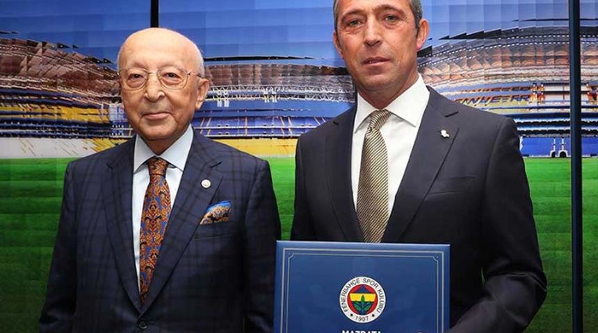 Fenerbahçe’de yeni yönetim mazbatasını aldı