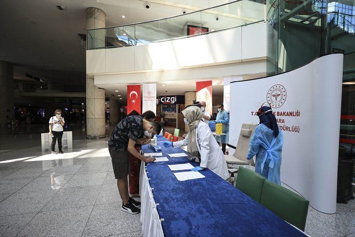 Esenboğa Havalimanı'nda Kovid-19 aşısı yapılmaya başlandı G2