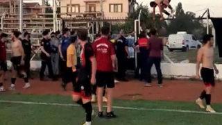 Maçta kavga çıktı! Soyunma odasında devam etti