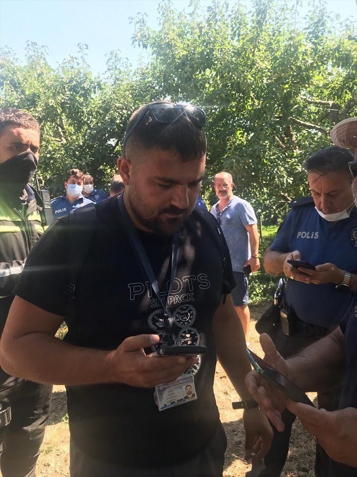 GÜNCELLEME 2 - Bursa'da eğitim uçağı meyve bahçesine acil iniş yaptı G2