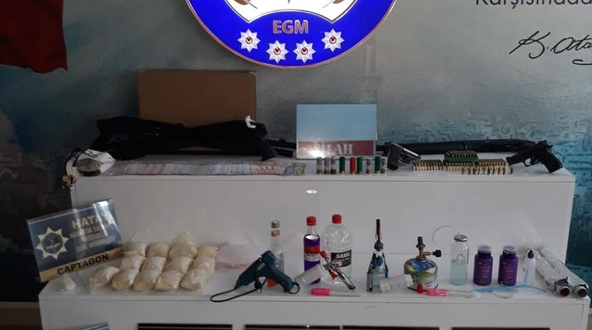 Hatay'da 12 bin 182 uyuşturucu hap ele geçirildi