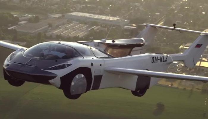 Uçan araba AirCar, ilk şehirlerarası uçuşunu başarıyla tamamladı
