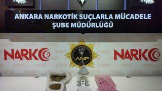 Ankara'da uyuşturucu operasyonu: 7 gözaltı