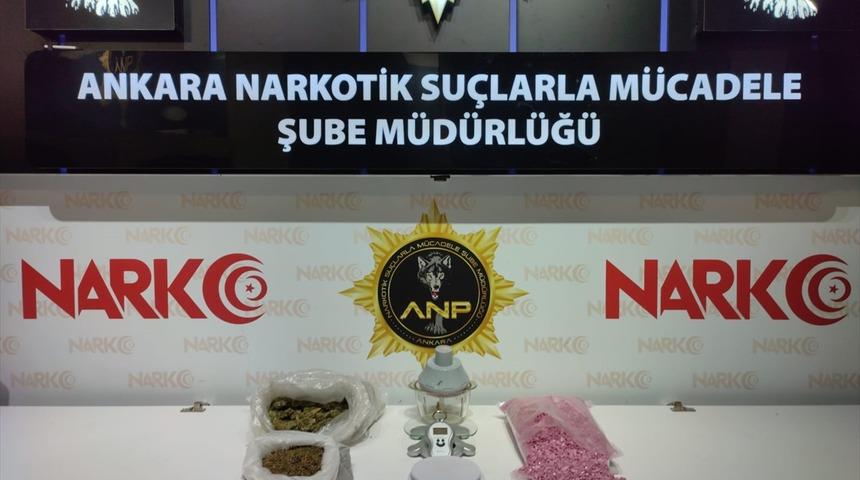 Ankara'da uyuşturucu operasyonu: 7 gözaltı
