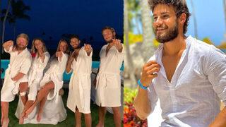 Survivor'un yıldız isimleri bornozlu pozuyla sosyal medyada gündem oldu!