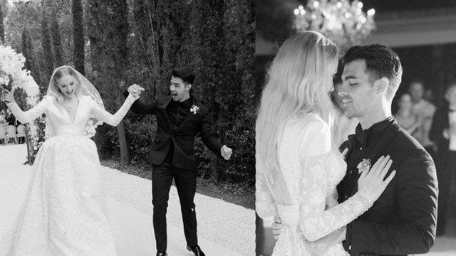 Game of Thrones yıldızı Sophie Turner düğün fotoğraflarını ilk defa paylaştı!