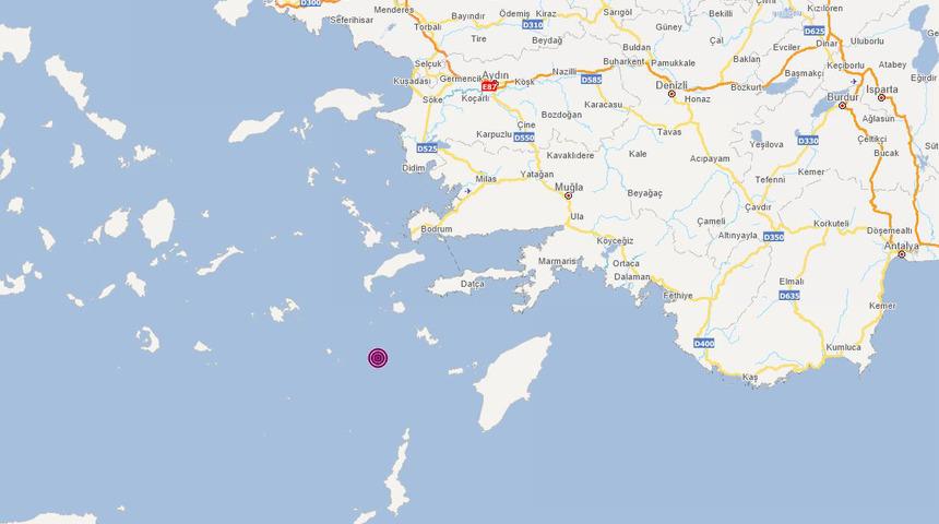 Son Dakika: Muğla Datça'da deprem (Son depremler AFAD-Kandilli Rasathanesi)