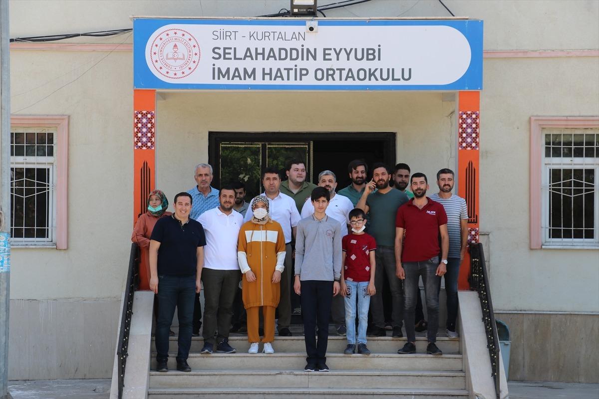 LGS'de 500 tam puan alan Suriyeli Dlyar Safo, Siirt'in gururu oldu