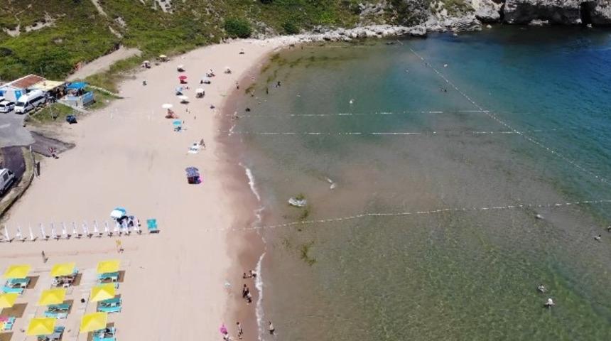 Müsilaj tehditine rağmen İstanbul’un tek mavi bayraklı plajı: Şile Uzunkum Plajı