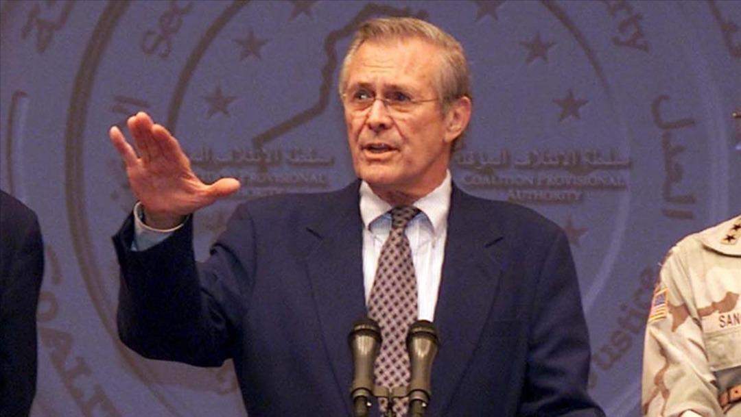 Donald Rumsfeld kimdir, nereli? Donald Rumsfeld ka&ccedil; yaşında &ouml;ld&uuml;? Irak ve Afganistan'ın işgalini planlayan isimlerdendi!
