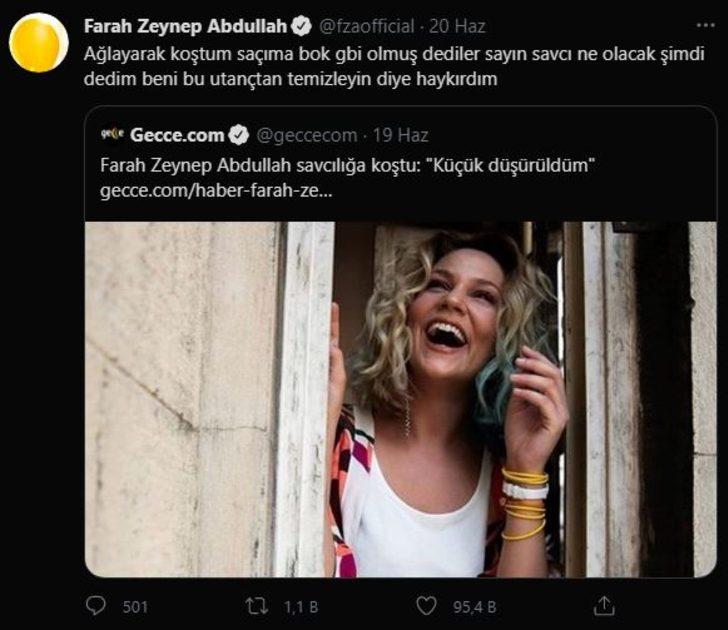 Farah Zeynep Abdullah'tan sitem dolu sözler: 'Gerçekten siz mutlu musunuz?' G5