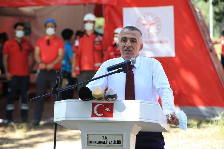 Kırklareli'nde "vaka simülasyonu" ile kurtarma tatbikatı yapıldı G1