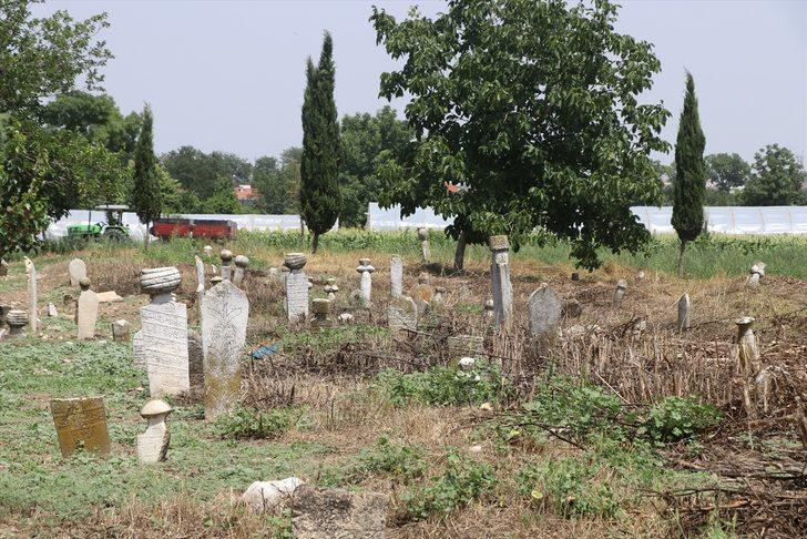 Edirne'de Osmanlı mezar taşlarının sergilendiği alanların daha özenli korunması istendi G2