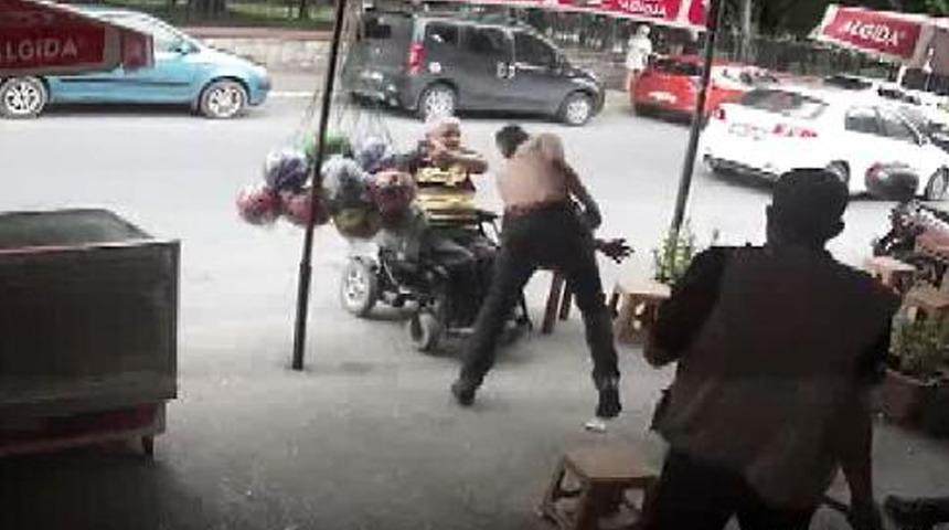 Beykoz'da engelli vatandaşları darbeden şüpheli gözaltına alındı