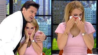 Sunucu Nur Tuğba Namlı, yaşadığı tacizi canlı yayında gözyaşlarıyla anlattı