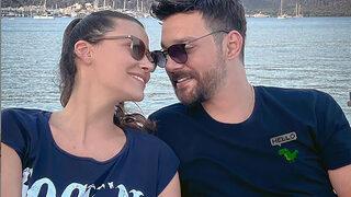 Müjde Uzman'dan sevgilisi Oğuzhan Uğur ile aşk pozu! İyi ki varsın yanımda notuyla paylaştı