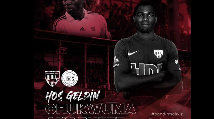 Chukwuma Akabueze Bandırmaspor'da