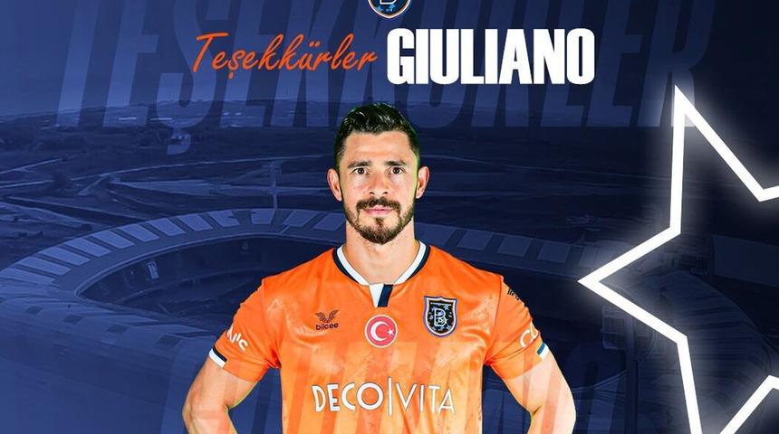  Başakşehir'de Giuliano ile yollar ayrıldı