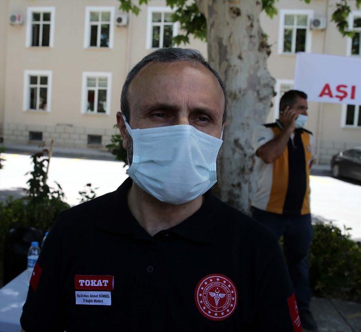 Tokat'ta Kovid-19 aşı çadırları kuruldu G4