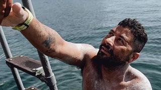 Maltalı yüzücü hiç durmadan 125,6 kilometre yüzdü